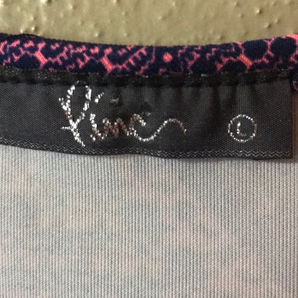 Pinc Chevron dress - Picture 3 of 3